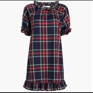 Hill House Home Katherine Nap Dress in Tartarin /Plaid - Never Worn - L